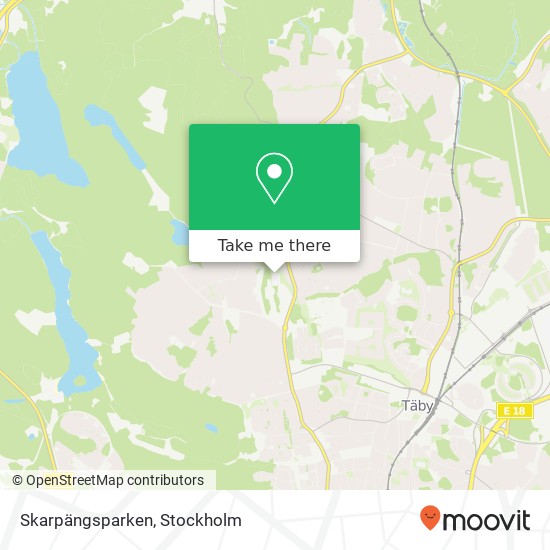 Skarpängsparken map