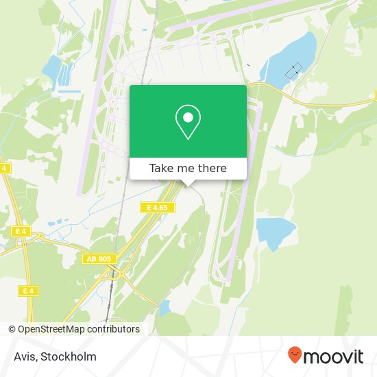 Avis map