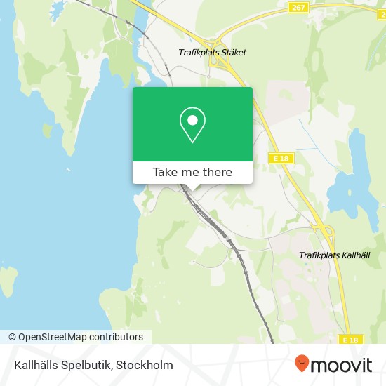 Kallhälls Spelbutik map