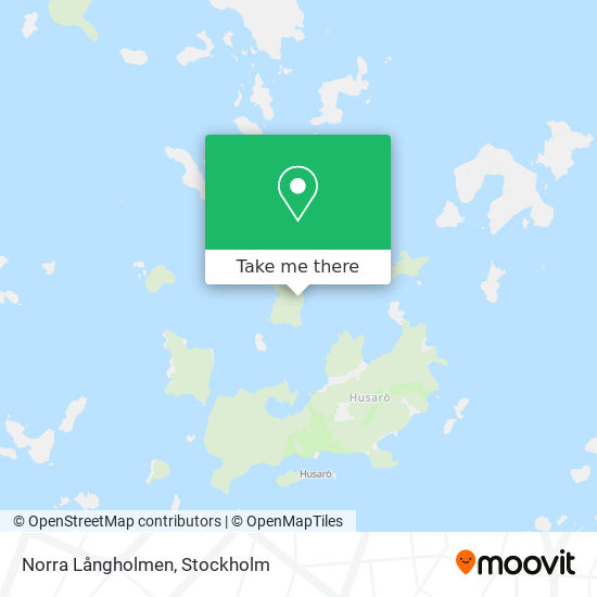 Norra Långholmen map