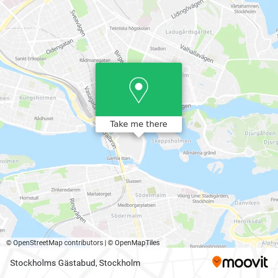Stockholms Gästabud map
