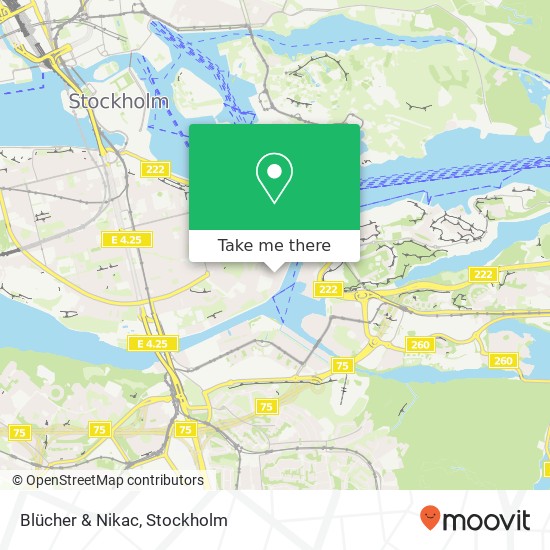 Blücher & Nikac map