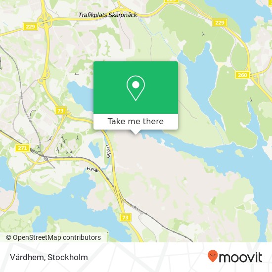 Vårdhem map