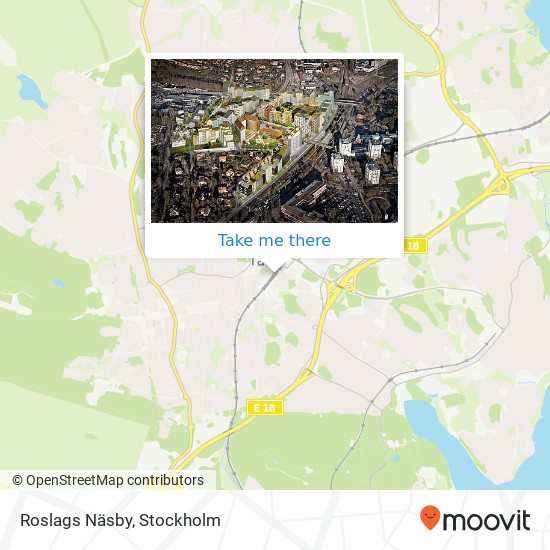 Roslags Näsby map