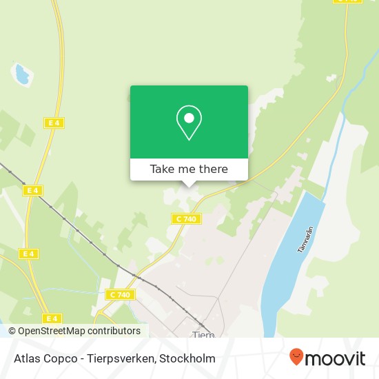 Atlas Copco - Tierpsverken map