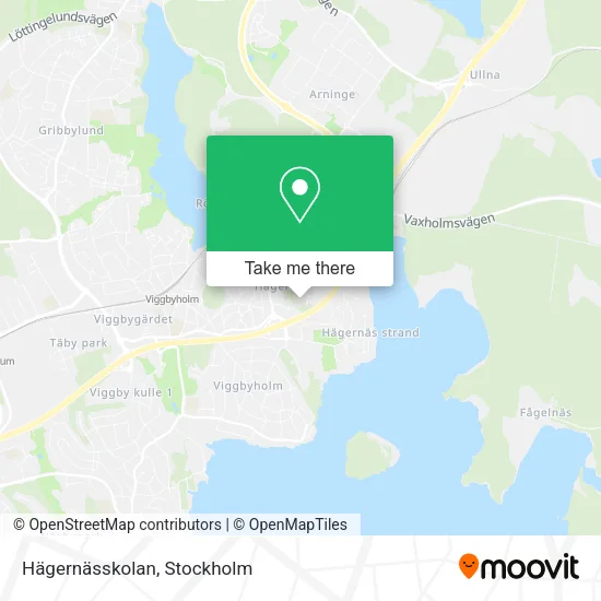 Hägernässkolan map