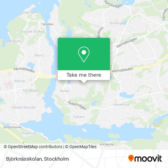 Björknässkolan map