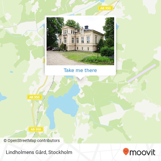 Lindholmens Gård map