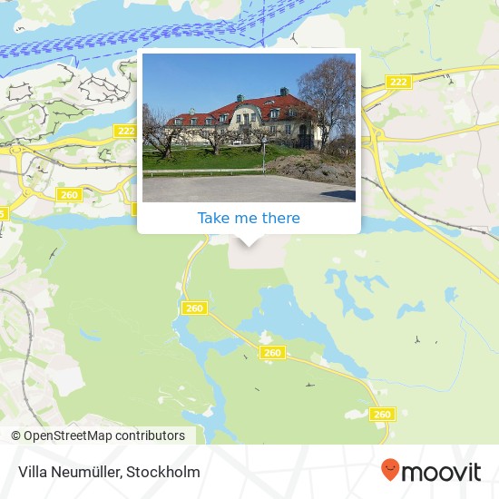 Villa Neumüller map