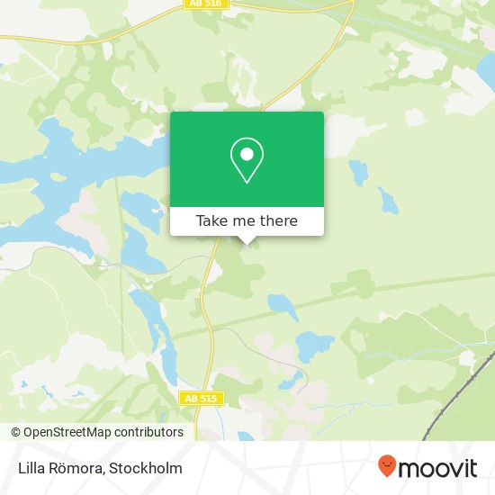 Lilla Römora map