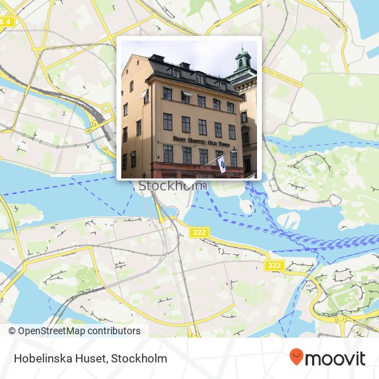 Hobelinska Huset map