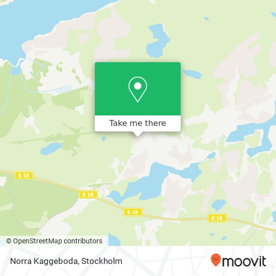 Norra Kaggeboda map