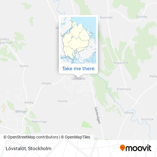 Lövstalöt map