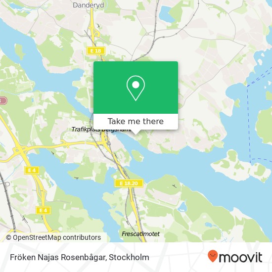 Fröken Najas Rosenbågar map