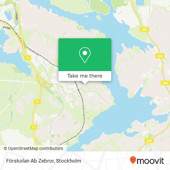 Förskolan Ab Zebror map