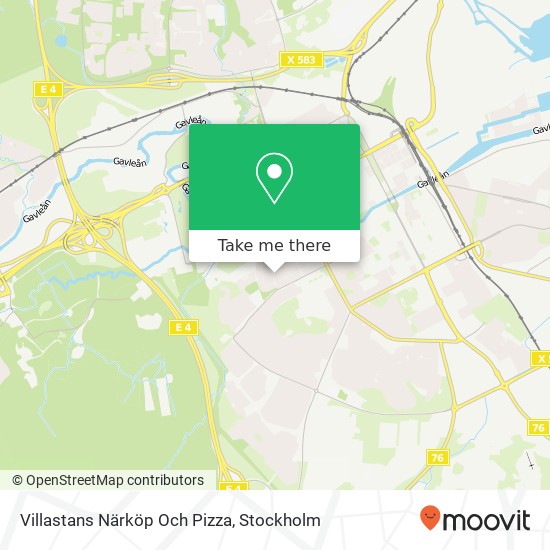Villastans Närköp Och Pizza map