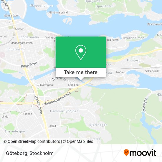 Göteborg map