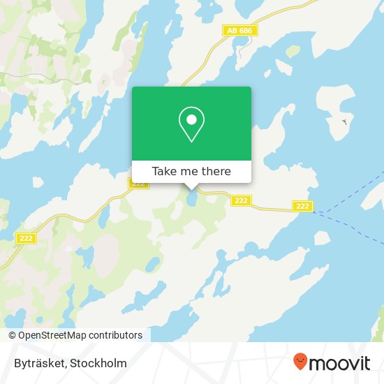 Byträsket map