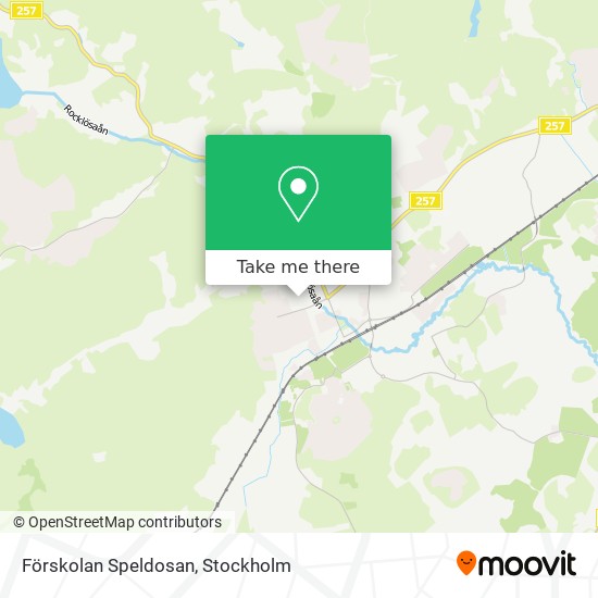 Förskolan Speldosan map