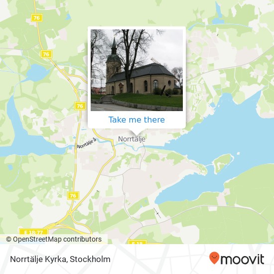 Norrtälje Kyrka map