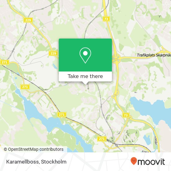 Karamellboss map