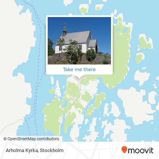 Arholma Kyrka map