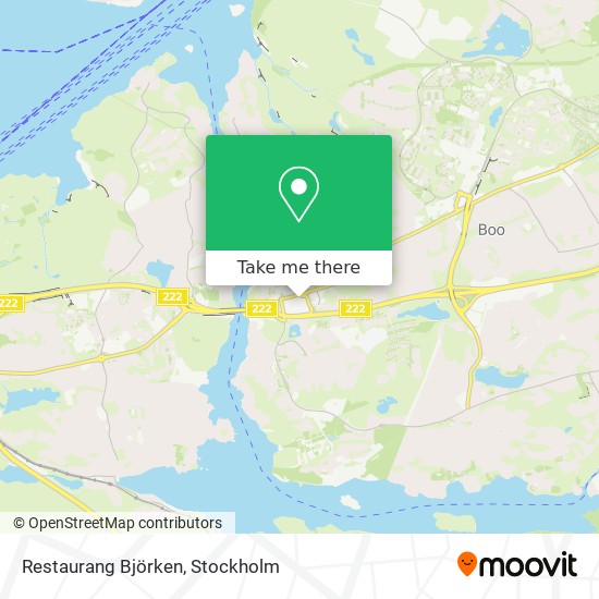 Restaurang Björken map