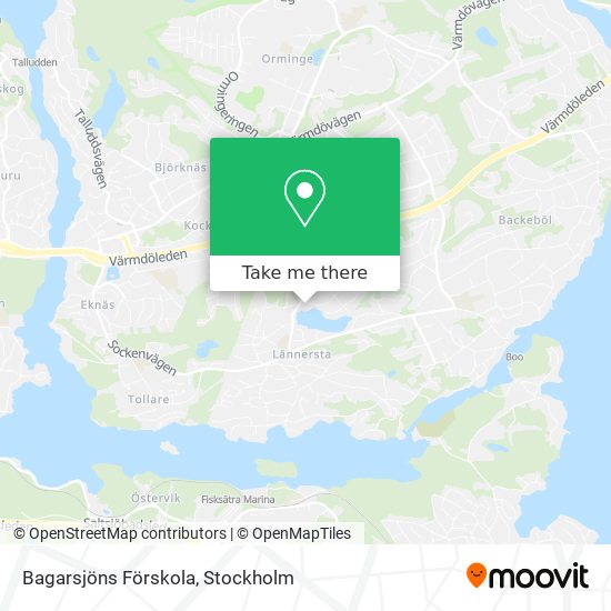 Bagarsjöns Förskola map