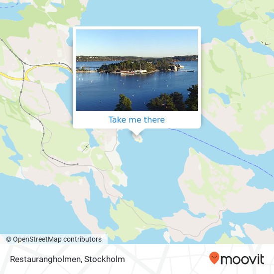 Restaurangholmen map