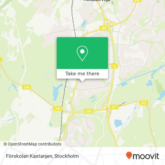 Förskolan Kastanjen map