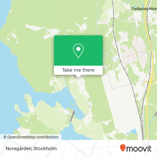 Noregården map