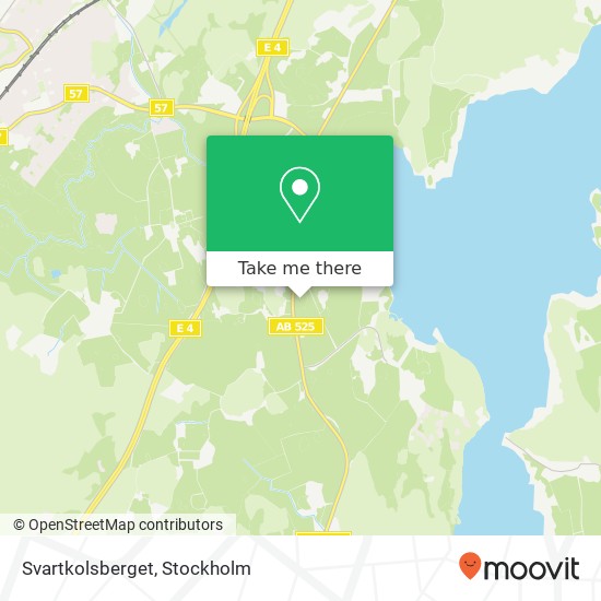 Svartkolsberget map