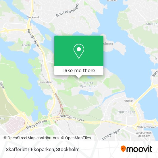 Skafferiet I Ekoparken map