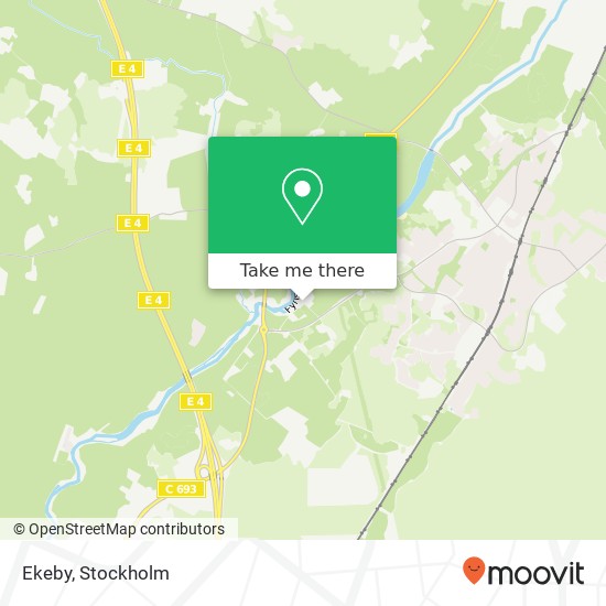 Ekeby map