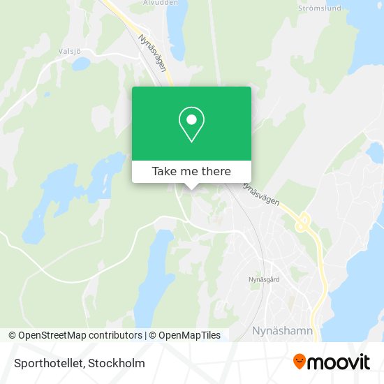 Sporthotellet map