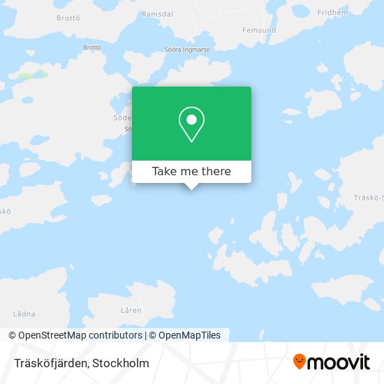 Träsköfjärden map