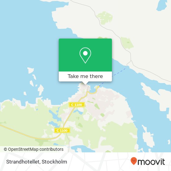 Strandhotellet map