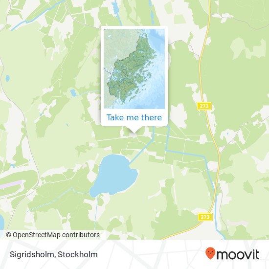 Sigridsholm map