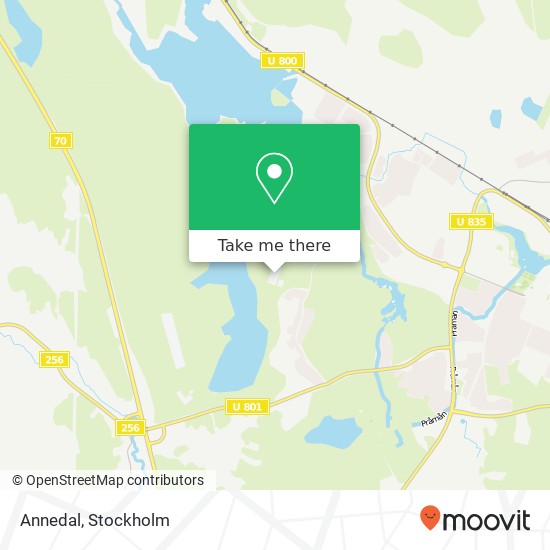 Annedal map
