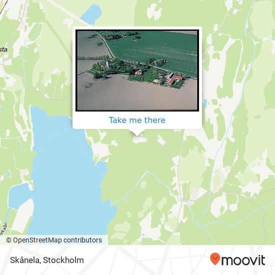 Skånela map