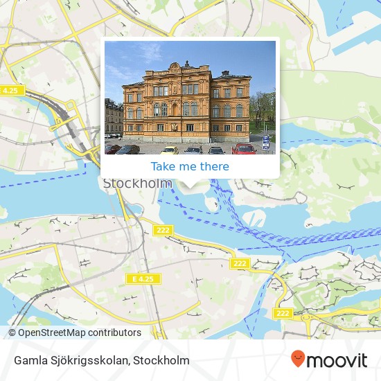 Gamla Sjökrigsskolan map