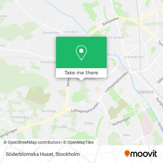 Söderblomska Huset map