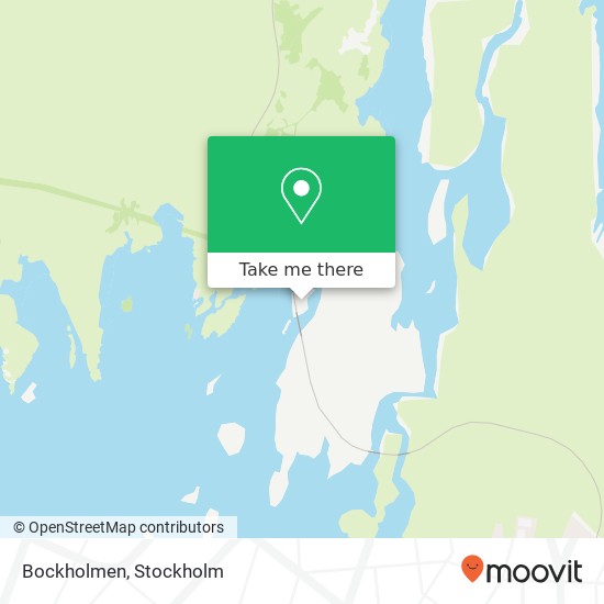 Bockholmen map