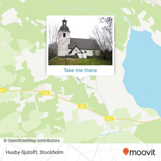 Husby-Sjutolft map