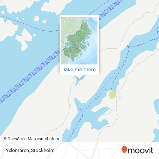 Yxlömaren map