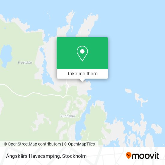 Ängskärs Havscamping map