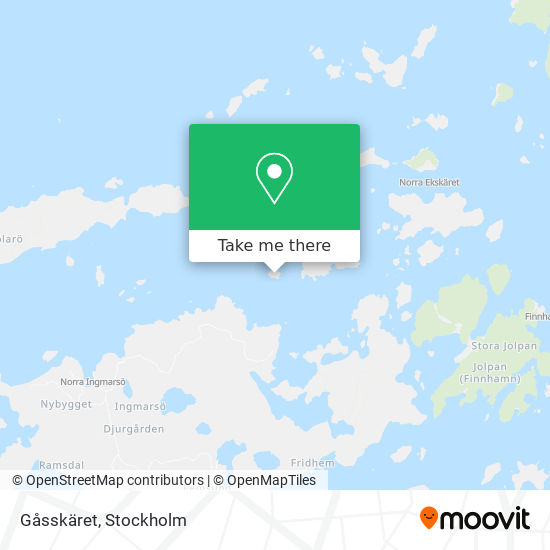 Gåsskäret map