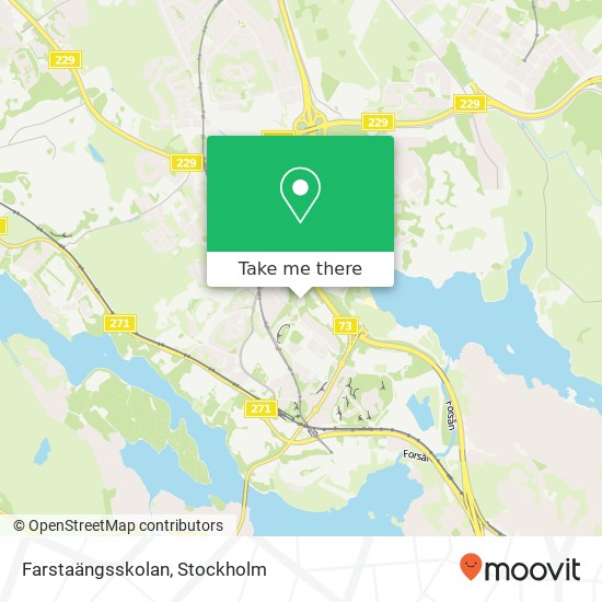 Farstaängsskolan map