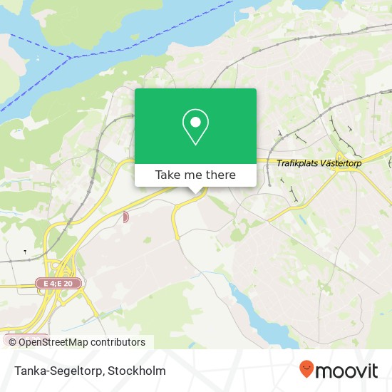 Tanka-Segeltorp map