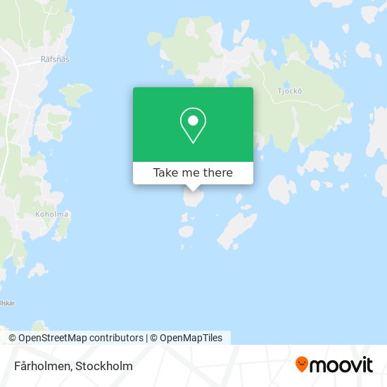 Fårholmen map